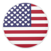 私はアメリカ合衆国が大好きだ セラミックノブ (正面)