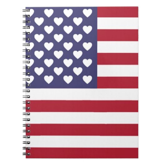 私はアメリカ合衆国が大好きだ ノートブック (正面)