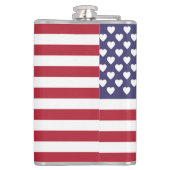 私はアメリカ合衆国が大好きだ フラスク (裏面)