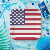 私はアメリカ合衆国が大好きだ ペーパープレート (パーティー)