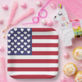 私はアメリカ合衆国が大好きだ ペーパープレート (パーティー)