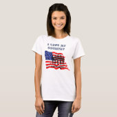 私はアメリカ合衆国である_ Tシャツ (正面フル)