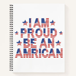 私はアメリカ誇りを持った人になる ノートブック