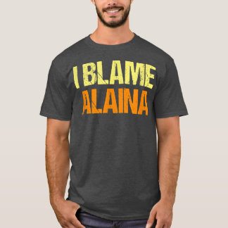 私はアライおもしろいナの友人のユーモアの相棒はそれを知っている Tシャツ