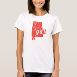 私はアラバマの愛します! Tシャツ