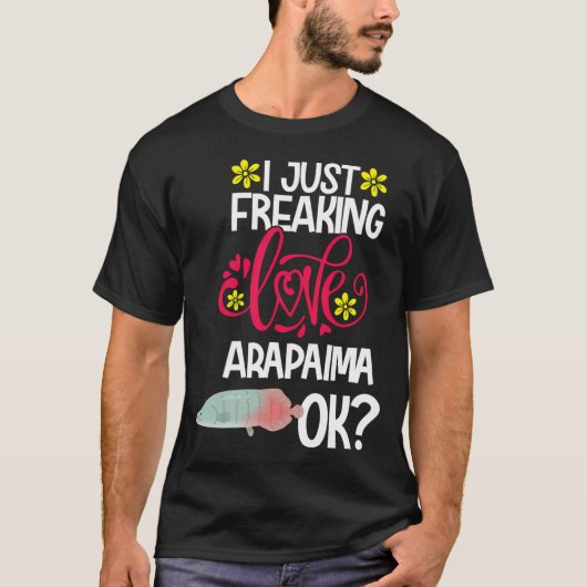 私はアラパイマが大好き Tシャツ (正面)