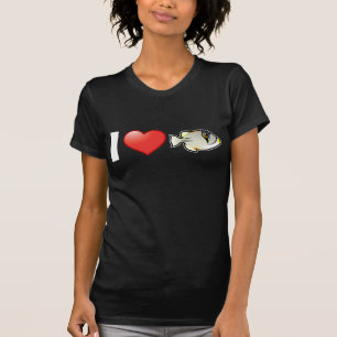 私はアラビアンピカソフィッシュが大好き Tシャツ