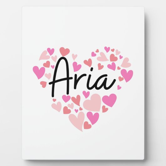 私はアリアが大好き フォトプラーク (正面)