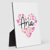 私はアリアが大好き フォトプラーク (側面)