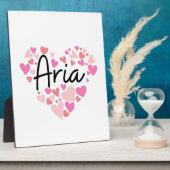 私はアリアが大好き フォトプラーク (側面)