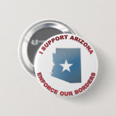 私はアリゾナを応援する 缶バッジ (正面&裏面)