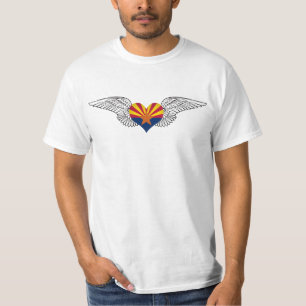 私はアリゾナ-翼--を愛します Tシャツ