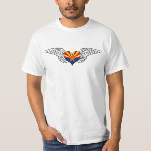 私はアリゾナ-翼--を愛します Tシャツ (正面)