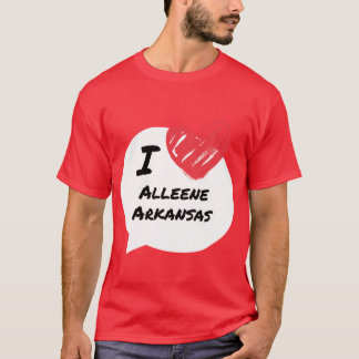 私はアリーンアーカンソーオーバーサイズが大好き Tシャツ