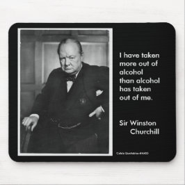 私はアルコールから多くを…取りました マウスパッド