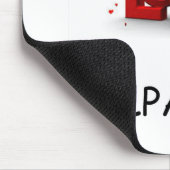 私はアルパカのマウスパッドを愛します マウスパッド (コーナー)