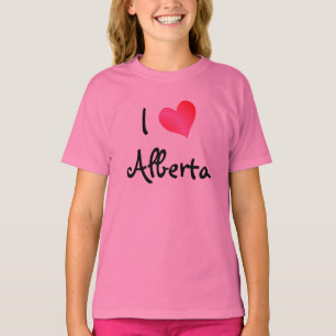 私はアルベルタを愛している Tシャツ