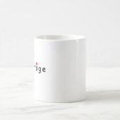 私はアンカレッジが大好き コーヒーマグカップ (中央)