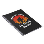 私はアンチ社会のビッグフット・ブラックではない ノートブック (右側)