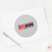 私はアンチ・オバマだったクール ラウンドシール (封筒)