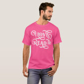 私はアンティークを読むのが大好き Tシャツ (正面フル)