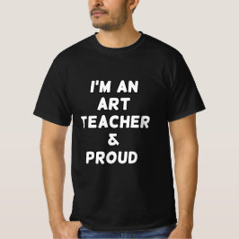 私はアートの先生です! Tシャツ
