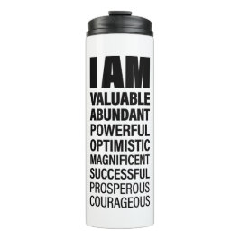 私はアートクール文字グラフィック機会引用文アート タンブラー