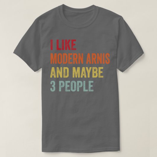 私はアーニモダンス3人が好き Tシャツ (デザイン正面)