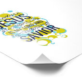 私はイエスが私の主であり救い主であると宣言する フォトプリント            (角)