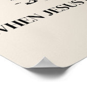 私はイエスが私の家で恐竜に乗り込むのを嫌う ポスター (角)