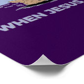 私はイエスが私の家で恐竜に乗り込むのを嫌う ポスター (角)