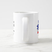 私はイエスとアメリカも大好き ジャンボコーヒーマグカップ (裏面)