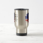 私はイエスとアメリカも大好き トラベルマグ (中央)