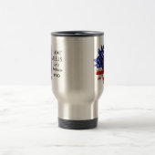 私はイエスとアメリカも大好き トラベルマグ (中央)