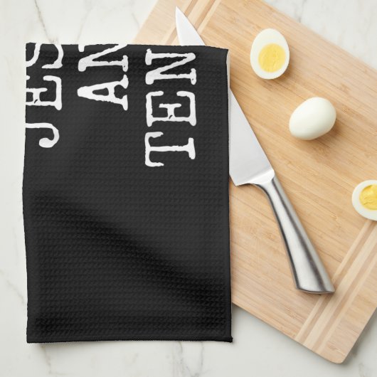 私はイエスとテニスのTシャツの贈り物が大好き キッチンタオル (四つ折り)