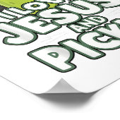 私はイエスとピクルスが大好き ポスター (角)