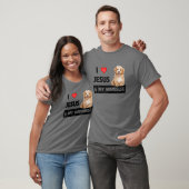 私はイエスと私のハバニーズ犬の母のパパペットパレンを愛する Tシャツ (ユニセックス)