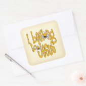 私はイエスに会いたい スクエアシール (封筒)