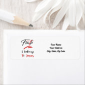 私はイエスに属している ラベル (インサイチュ)