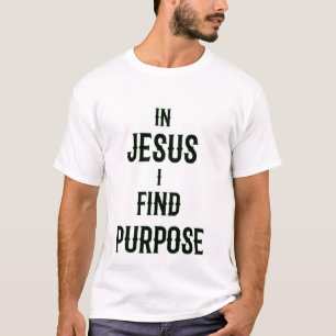 私はイエスに目的高級T王室のシャツを見つける Tシャツ
