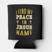 私はイエスの名に平和を見出す 缶クーラー (裏面)