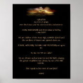 私はイエスの血を願う ポスター (正面)