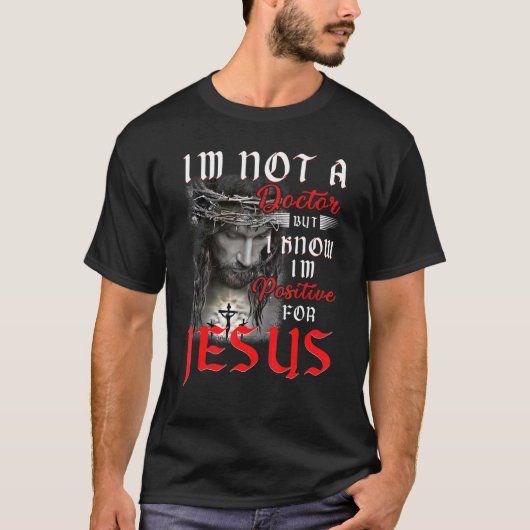私はイエスを信前向きじて試したばかりだ Tシャツ (正面)