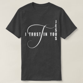 私はイエスを信頼する Tシャツ