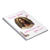 私はイエスを愛している ノートブック (右側)