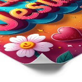 私はイエスを愛している ポスター (角)