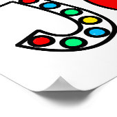 私はイエスを愛している ポスター (角)