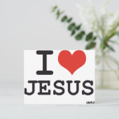 私はイエスを愛している ポストカード (スタンド正面)