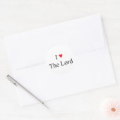 私はイエスを愛している ラウンドシール (封筒)