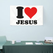 私はイエスを愛している 横断幕 (トレードショー)